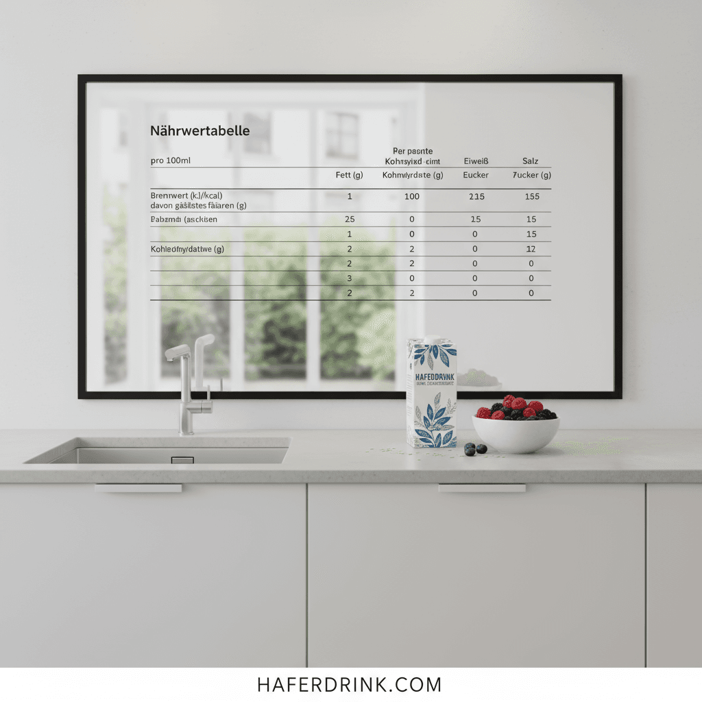 Hafermilch ohne Zuckerzusatz – worauf du achten solltest