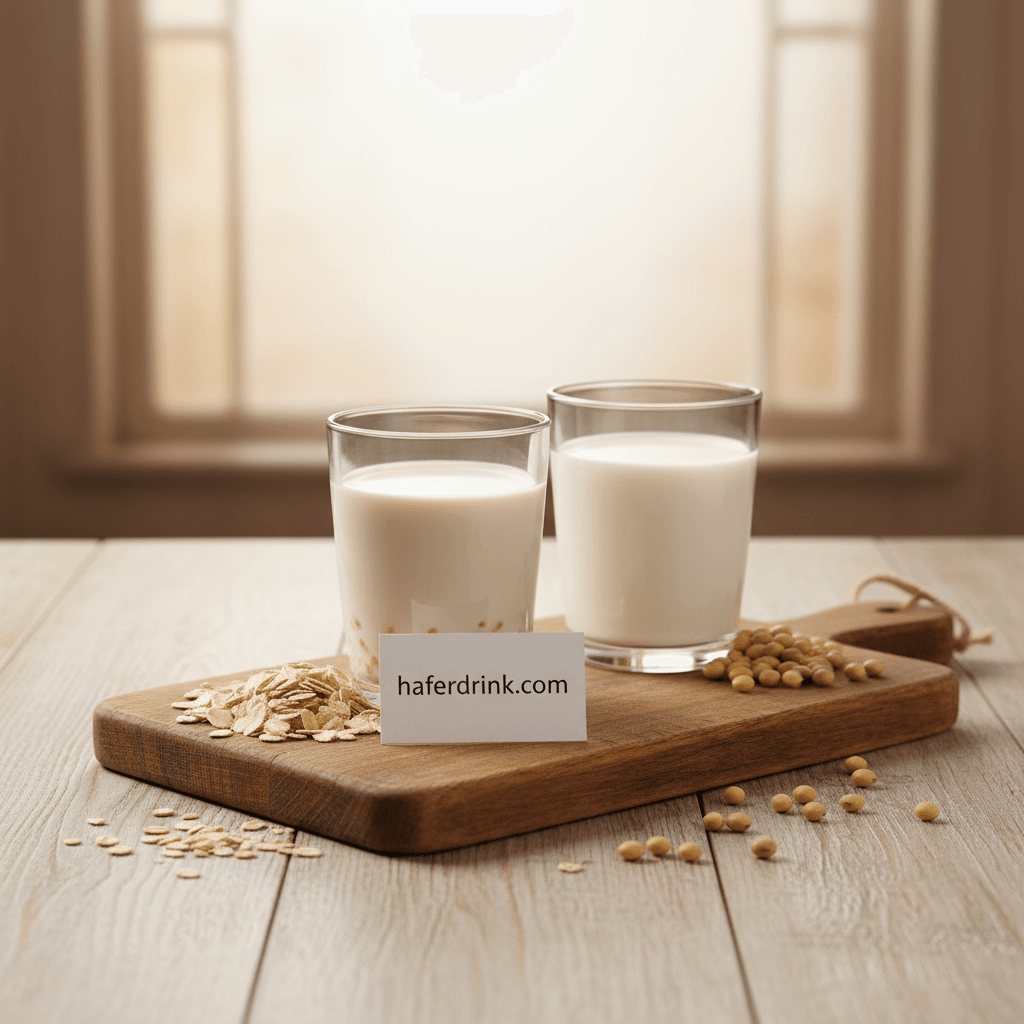 Hafermilch vs. Sojamilch – welcher Drink passt zu dir?