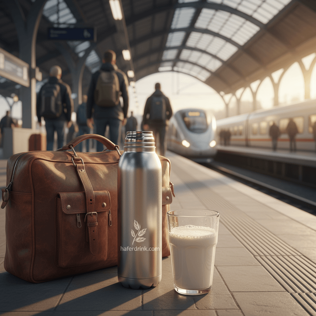 Haferdrink unterwegs – Reise- und Campingtipps