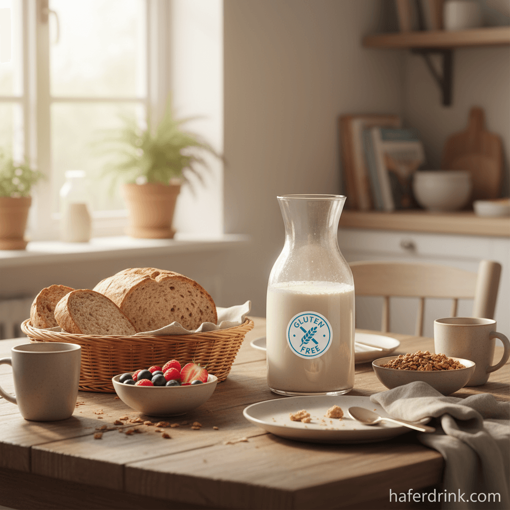 Haferdrink ohne Gluten – so findest du zertifizierte Produkte