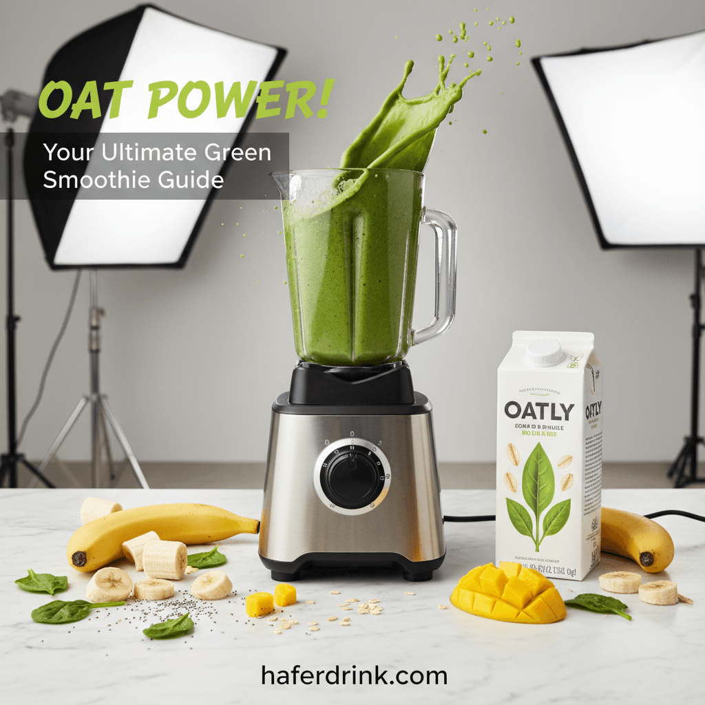Haferdrink für Smoothies und Shakes – cremig ohne Kuhmilch